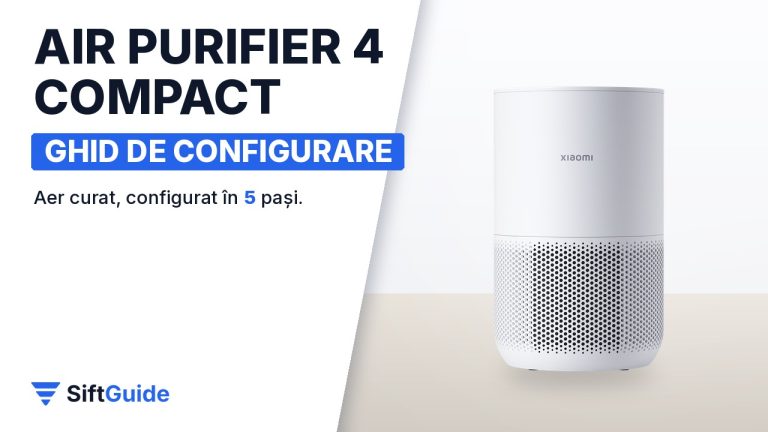Aer curat în apartamentul de închiriat: cum configurezi Xiaomi Smart Air Purifier 4 Compact