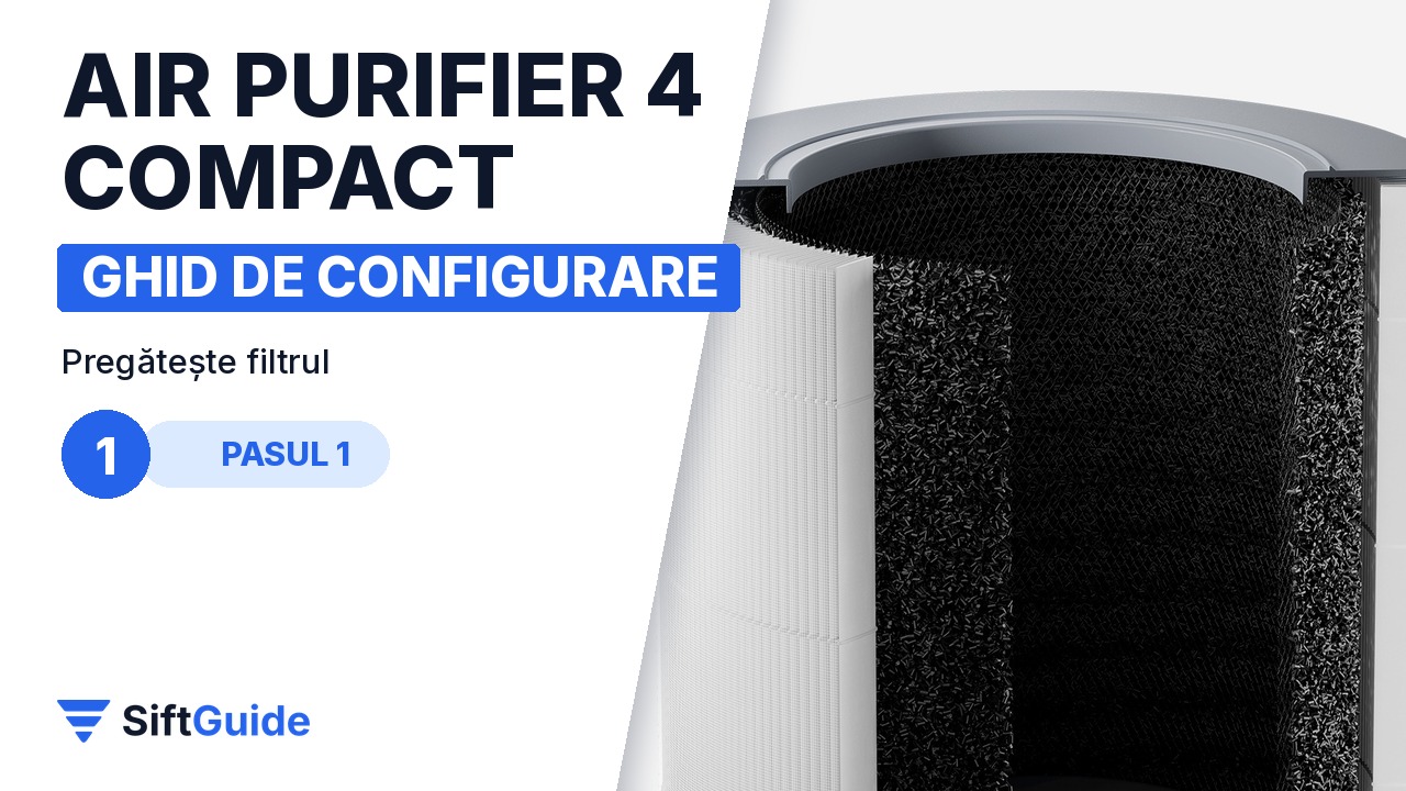 Filtrul purificatorului Xiaomi Smart Air Purifier 4 Compact