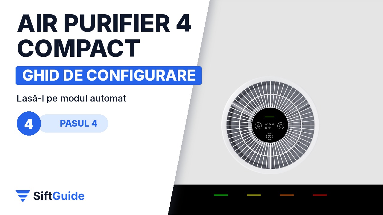 Indicatorul luminos al purificatorului Xiaomi Smart Air Purifier 4 Compact