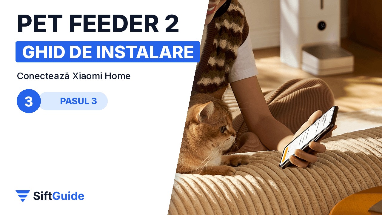 Programarea meselor din aplicația Xiaomi Home