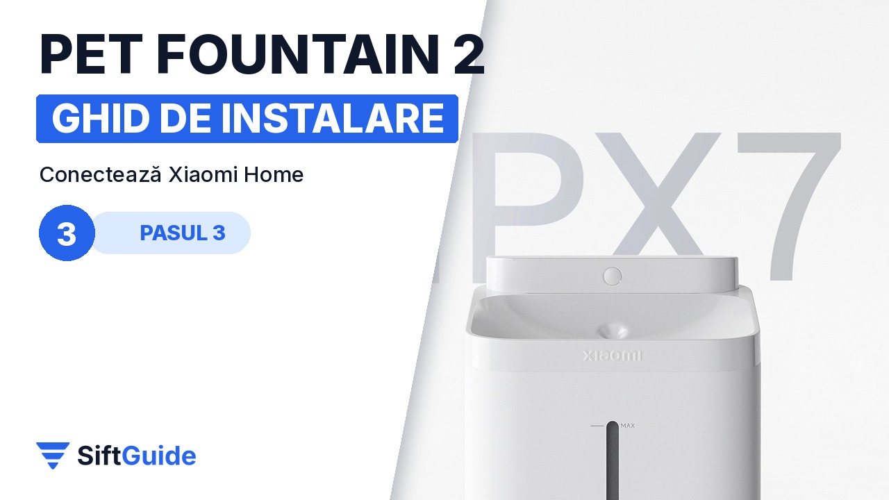 Monitorizare de la distanță a fântânii Xiaomi