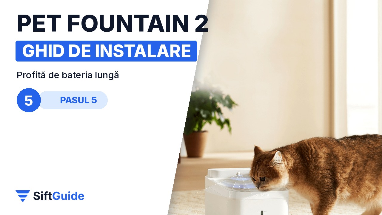 Fântână cu autonomie lungă pentru case cu animale