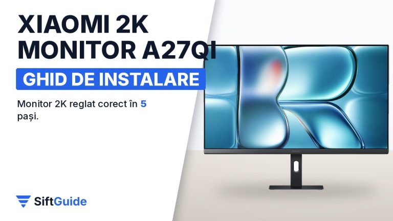 Biroul de acasă într-un apartament mic: cum instalezi monitorul Xiaomi 2K A27Qi în 5 pași