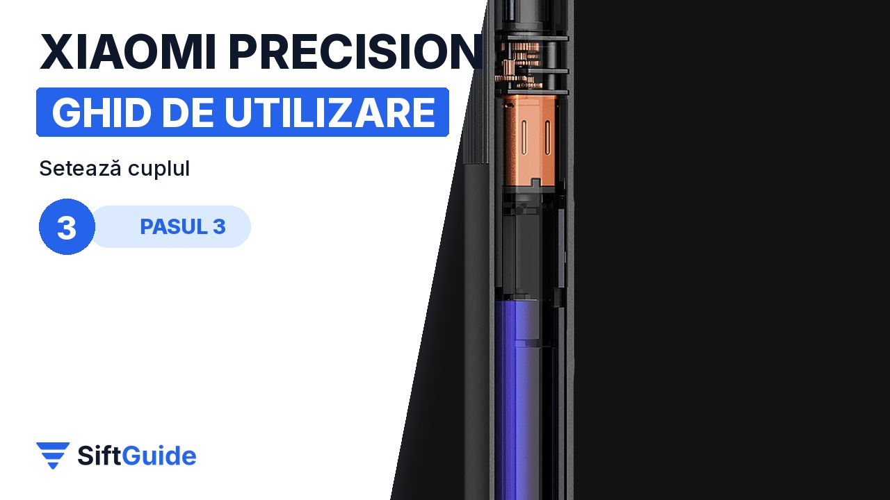 Cuplu reglabil pe două trepte la șurubelnița Xiaomi