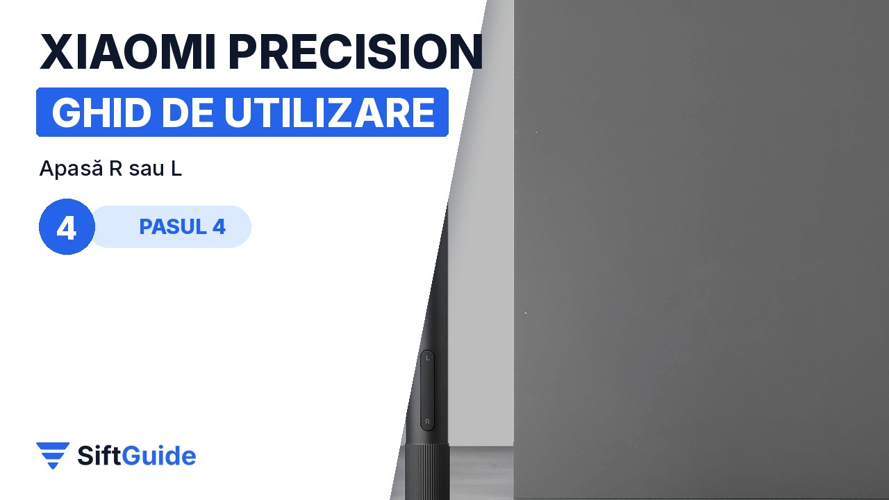 Strângerea șuruburilor cu șurubelnița electrică Xiaomi