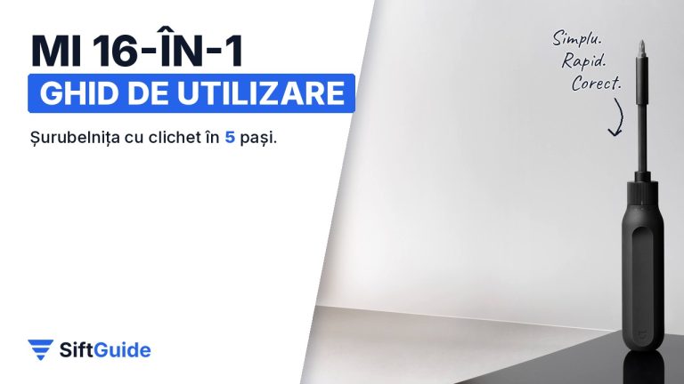 Reparații rapide înainte de vizionare: cum folosești șurubelnița Mi 16-în-1