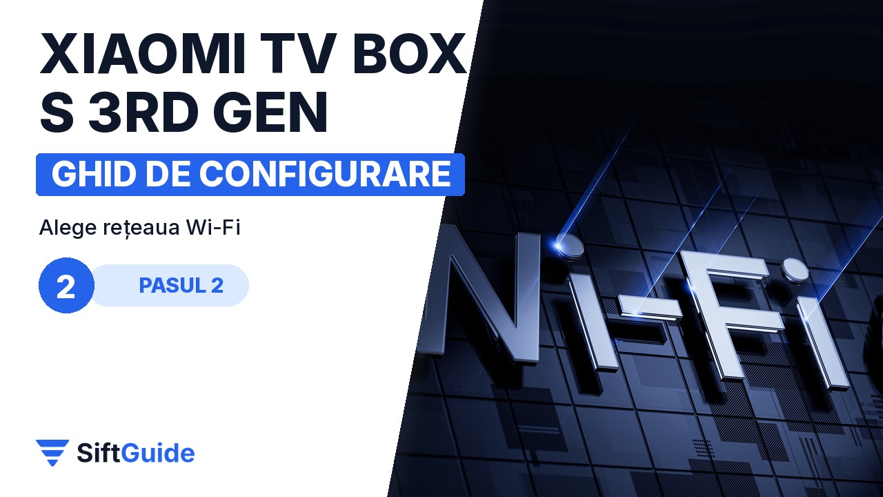 Conexiunea Wi-Fi 6 a mediaplayerului Xiaomi